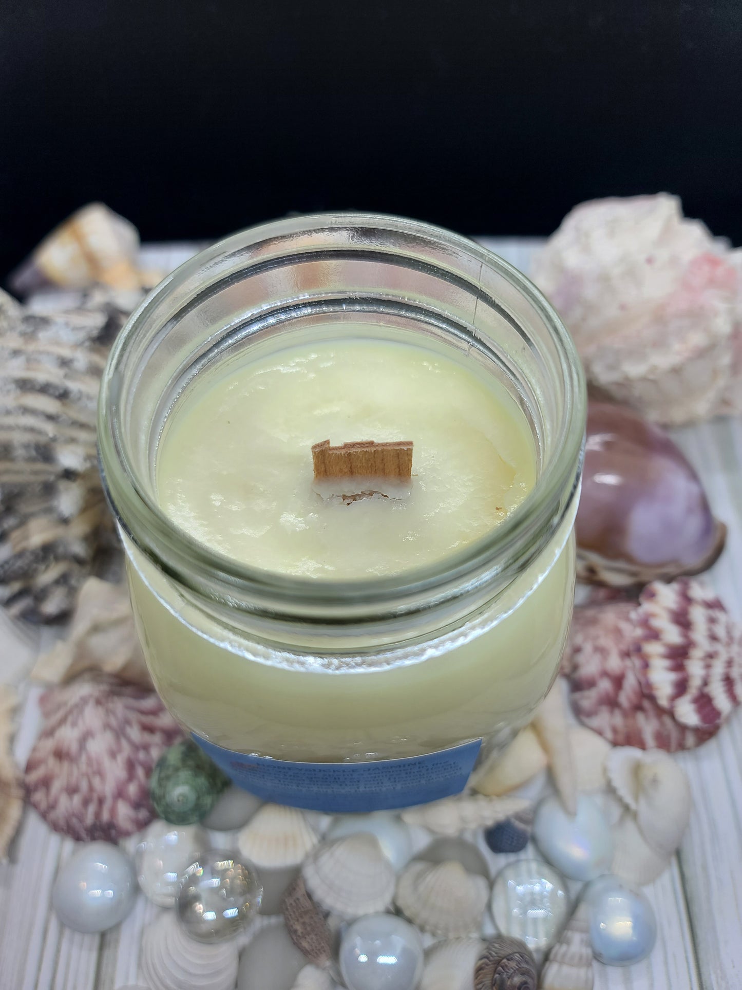 HONEYSUCKLE JASMINE CANDLE 16OZ MASON JAR