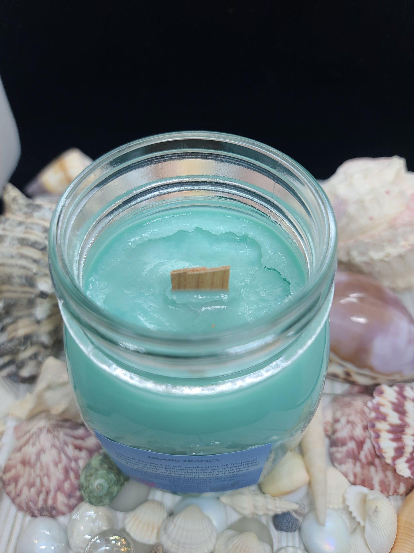 ISLAND TROPICS CANDLE 16OZ MASON JAR