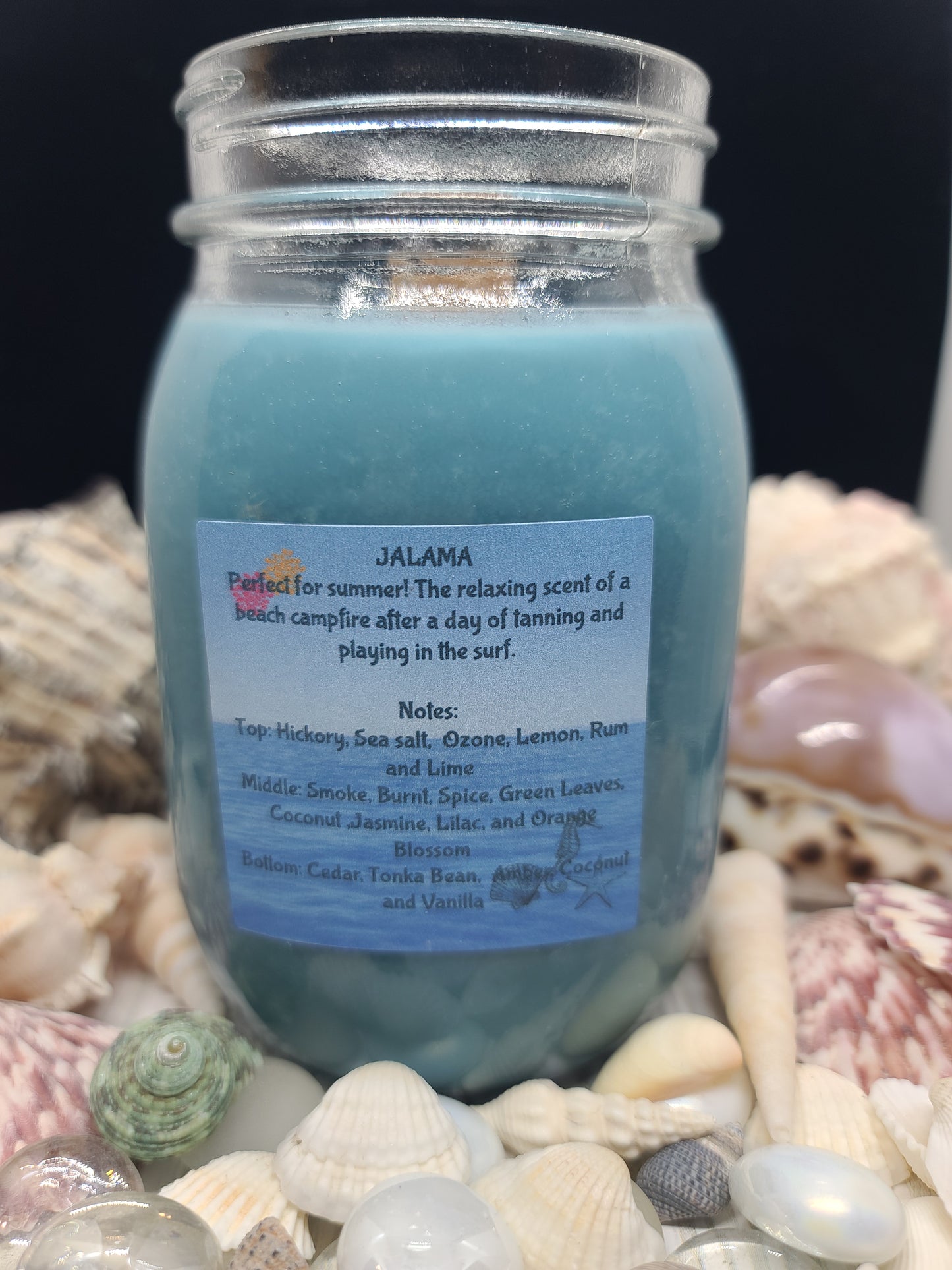 JALAMA CANDLE 16OZ MASON JAR