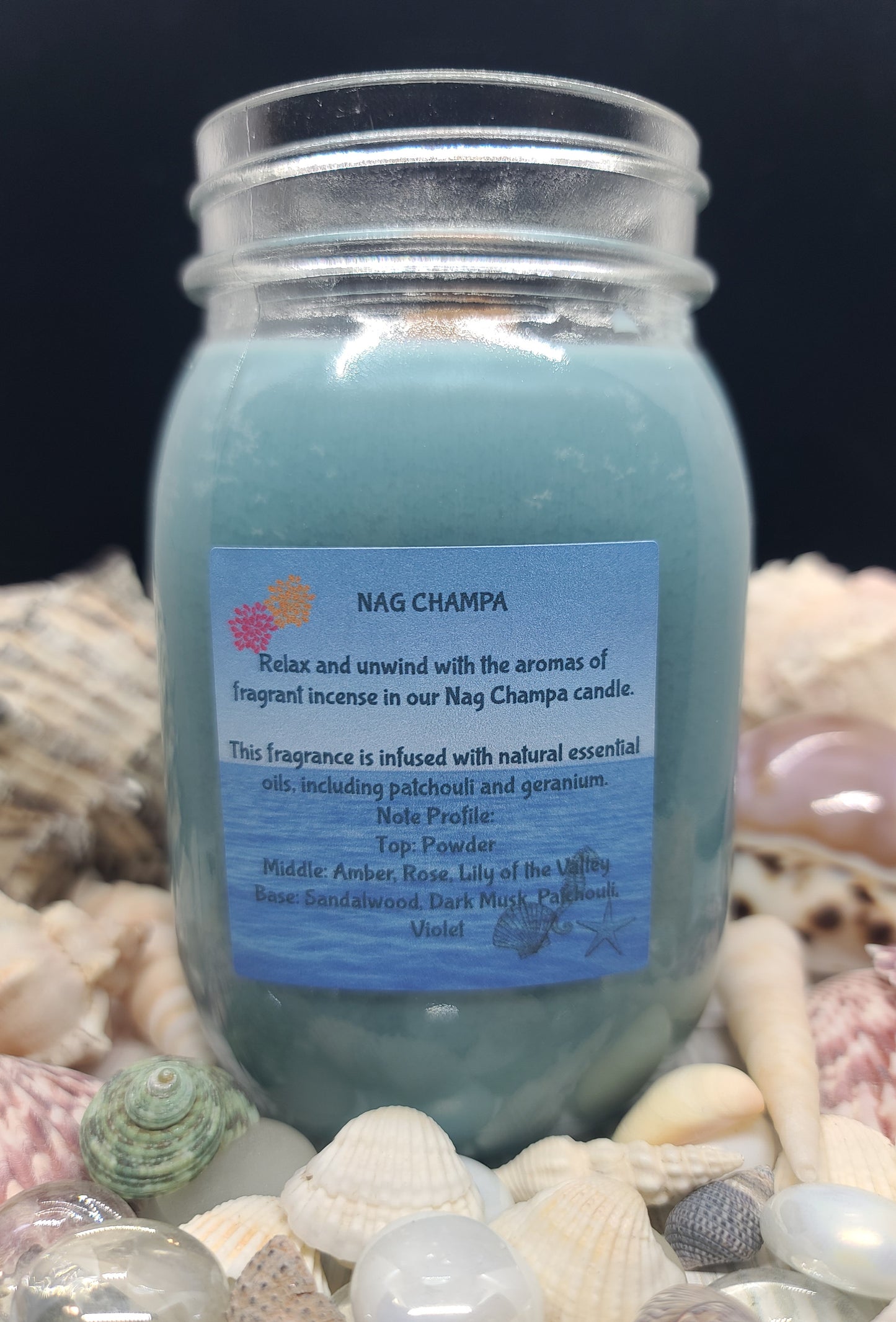 NAG CHAMPA CANDLE 16OZ JAR