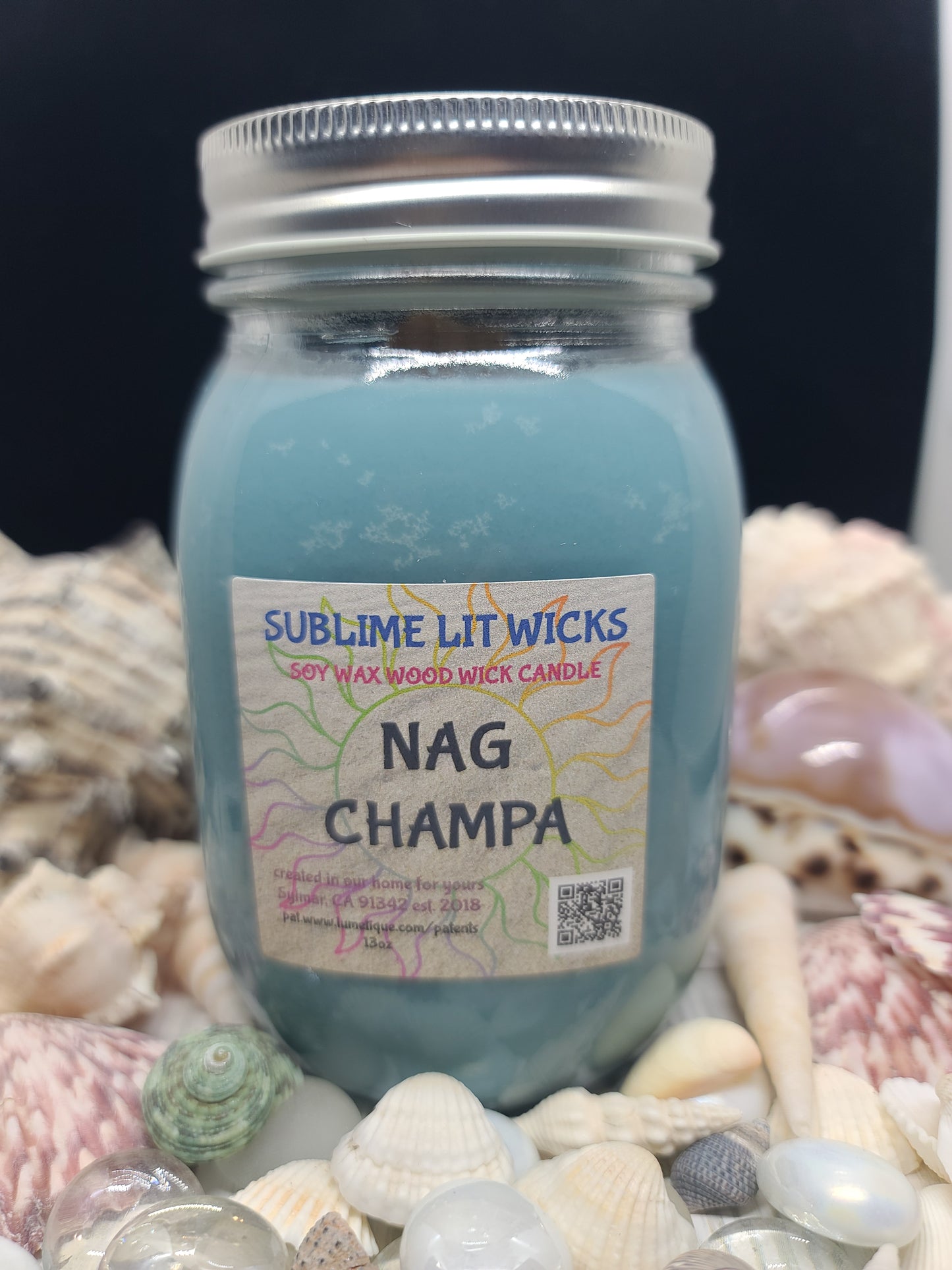 NAG CHAMPA CANDLE 16OZ JAR