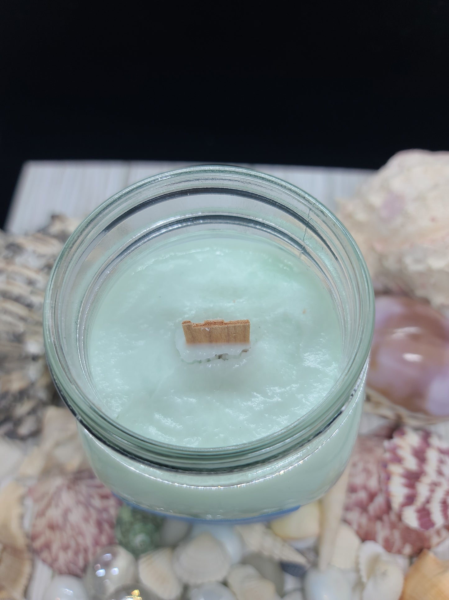 CUCUMBER MELON CANDLE 16OZ MASON JAR