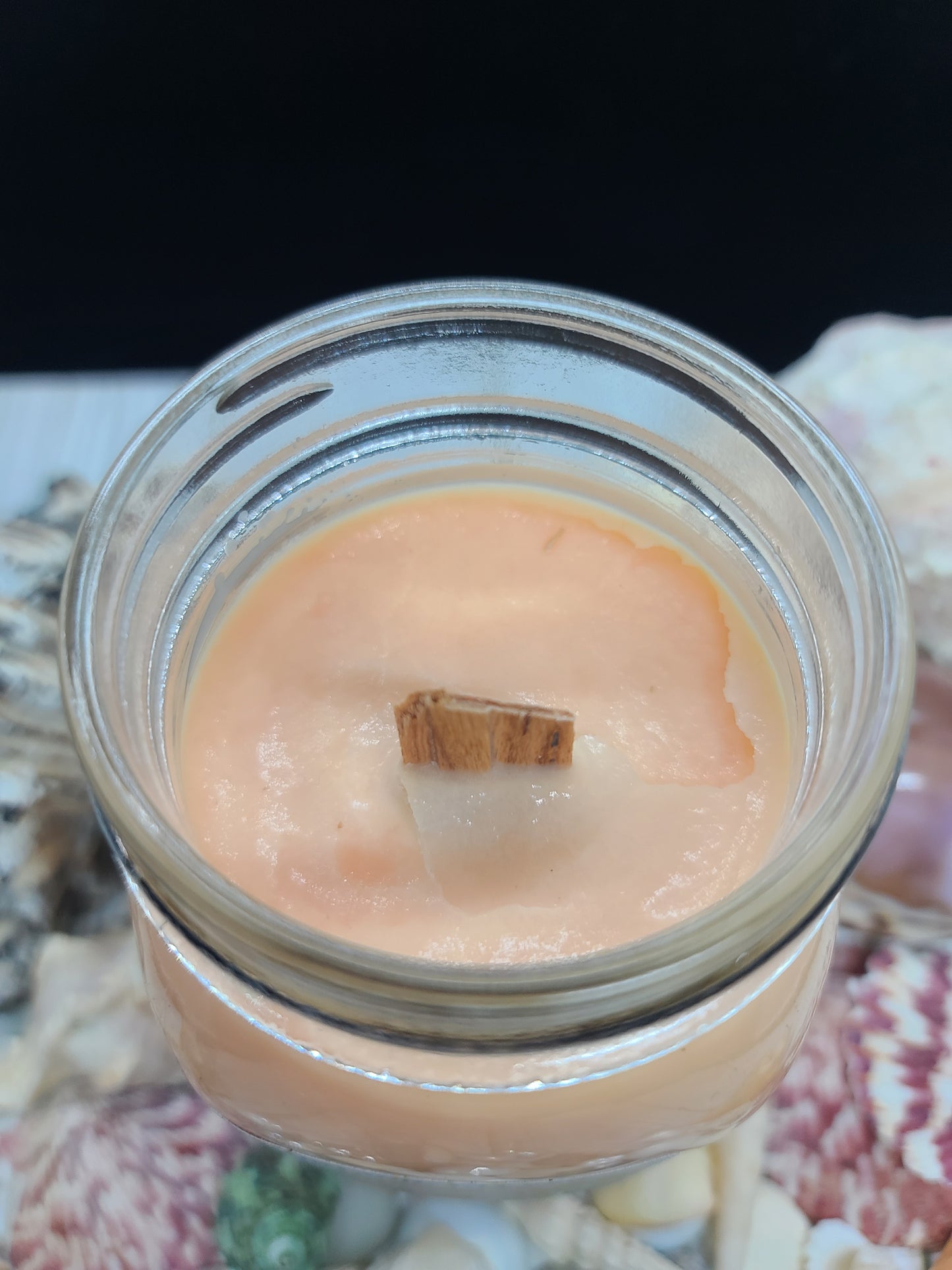 GEORGIA PEACH CANDLE 16OZ MASON JAR